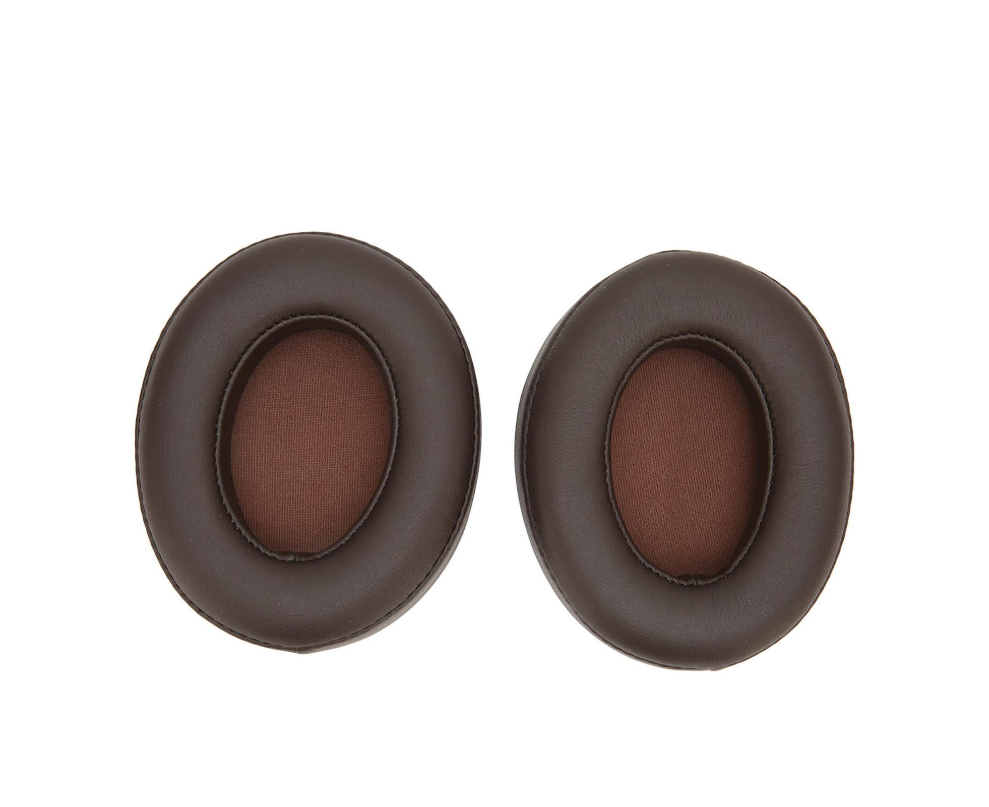 Replacement Ear Cushion Protein Leather Wearproof Headphone Pads for Edifier W855BT Brown - Image 4