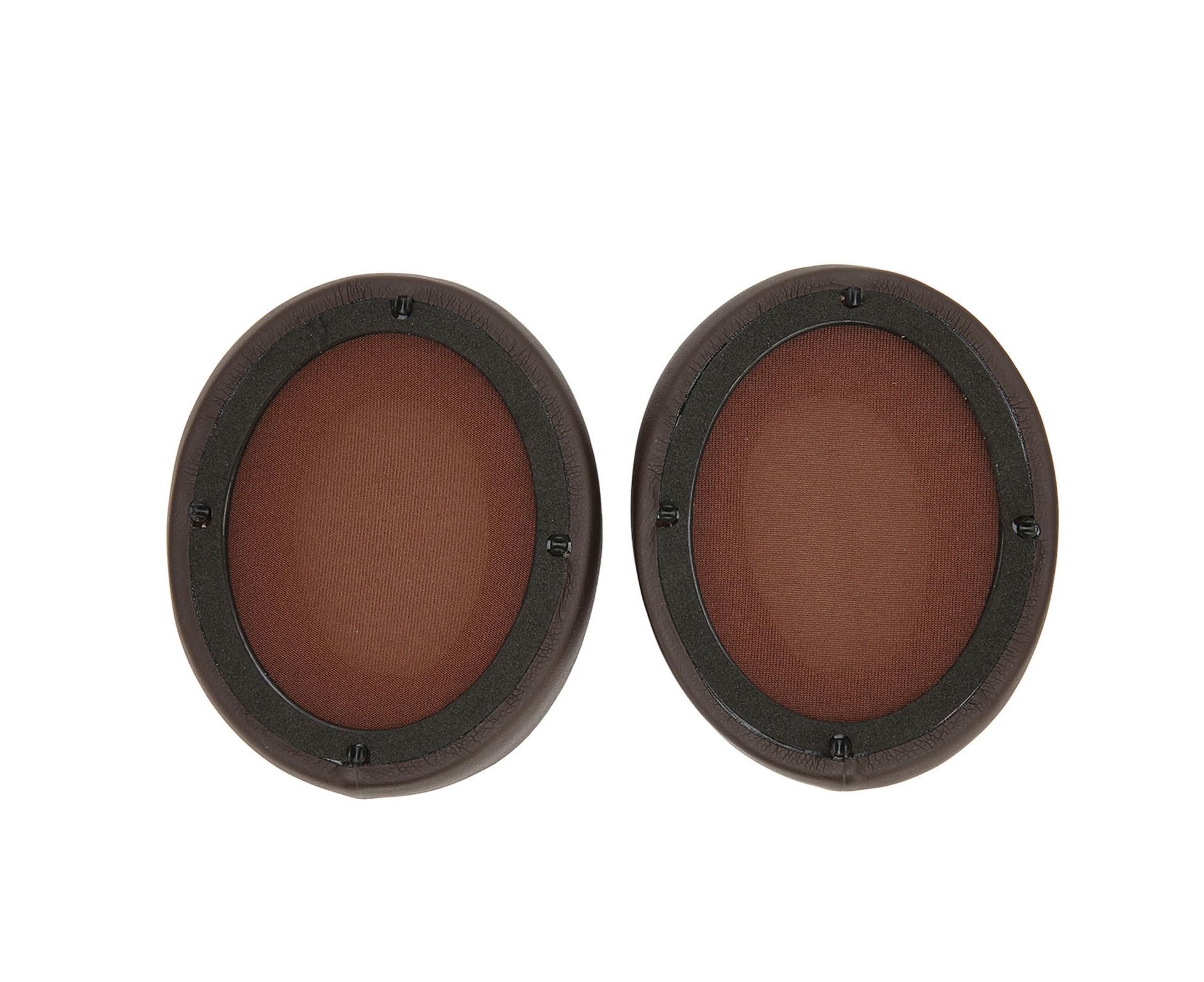 Replacement Ear Cushion Protein Leather Wearproof Headphone Pads for Edifier W855BT Brown - Image 5