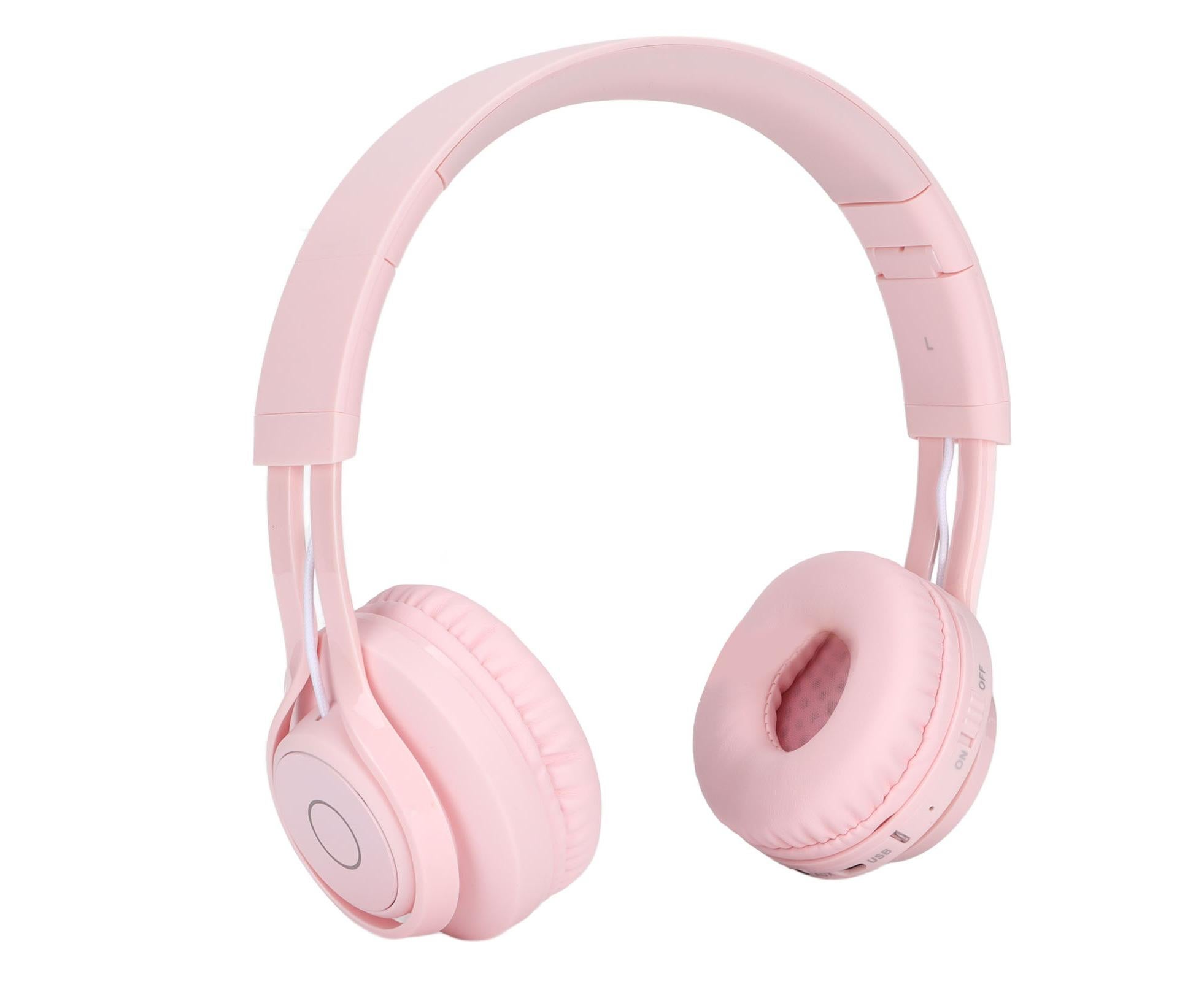 babies Bluetooth Headphones Foldable Ajustable RGB Colorful Light Headset with Mic for babies Study BT06C - Image 3