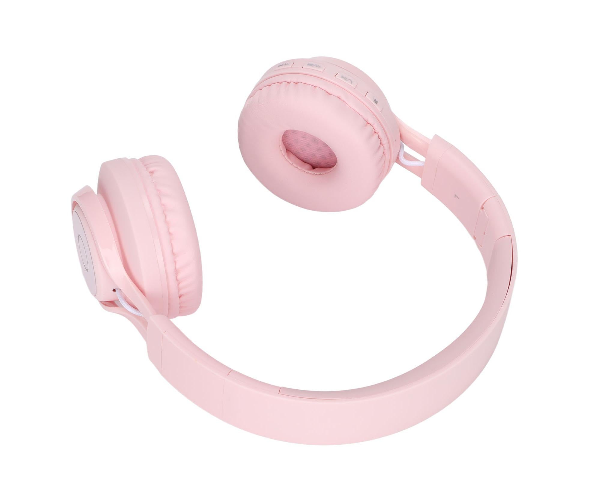 babies Bluetooth Headphones Foldable Ajustable RGB Colorful Light Headset with Mic for babies Study BT06C - Image 6