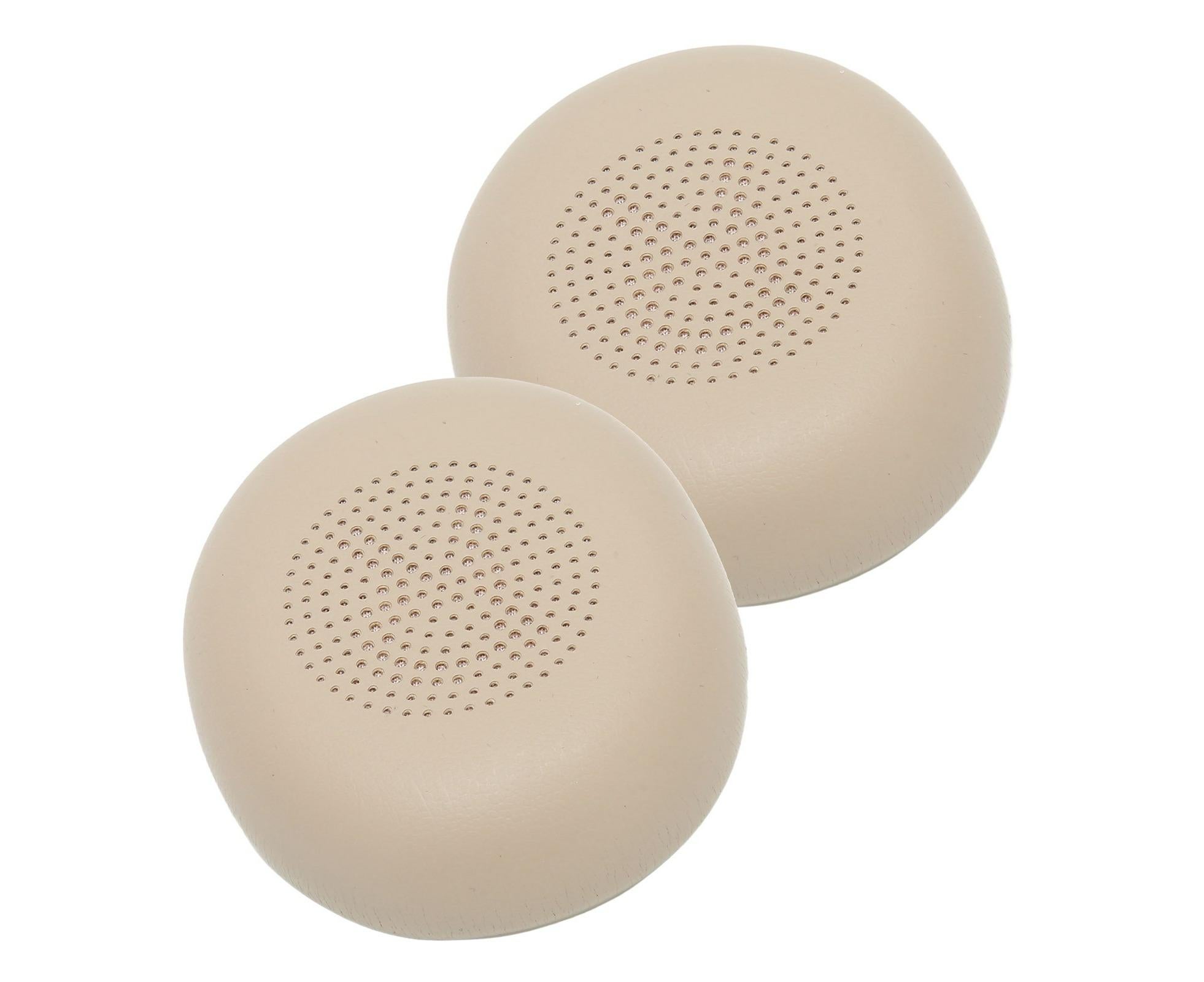 Headphone Earpads Professional Protein Leather Replacement Ear Pad Cushions for Jabra ELITE 45h Headphones Gold - Image 3