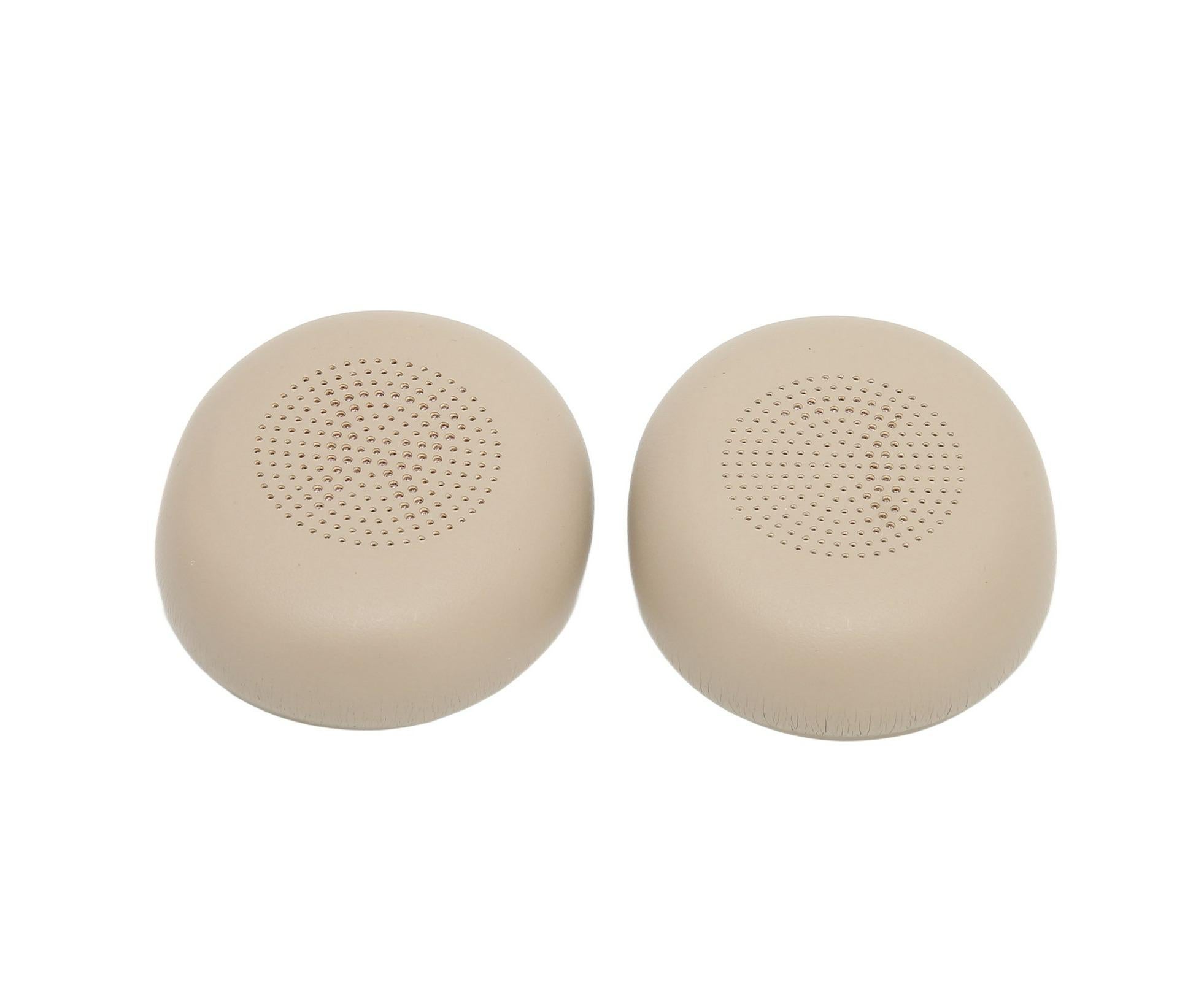 Headphone Earpads Professional Protein Leather Replacement Ear Pad Cushions for Jabra ELITE 45h Headphones Gold - Image 4