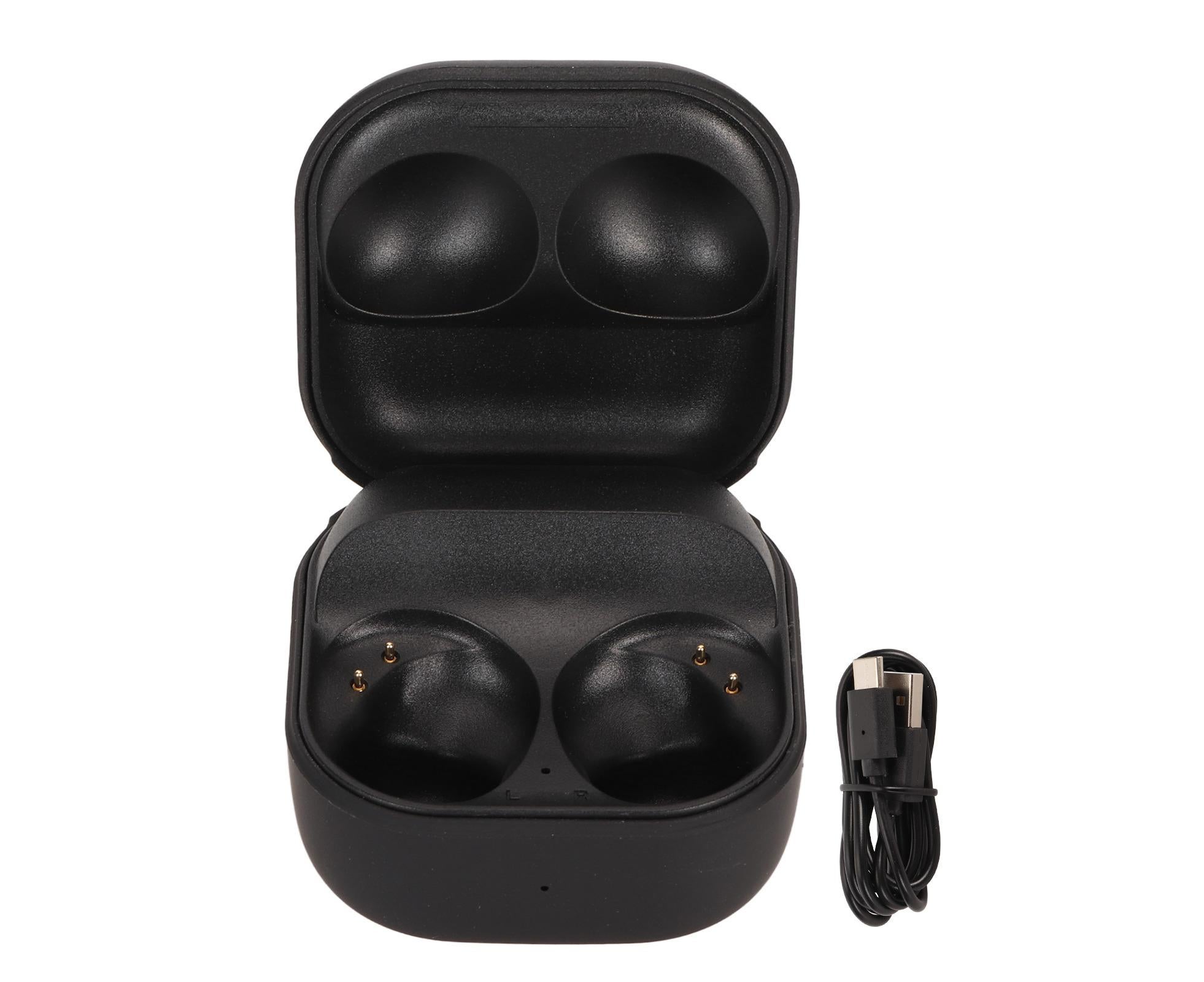 Earbuds Charging Case 600mAh Replacement Bluetooth Earphone Charger for Galaxy Buds2 Pro SM R510 Black - Image 1