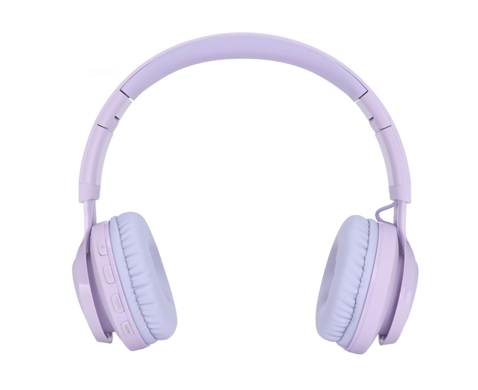 babies Bluetooth Headphones Foldable Ajustable RGB Colorful Light Headset with Mic for babies Study BT06C - Image 2