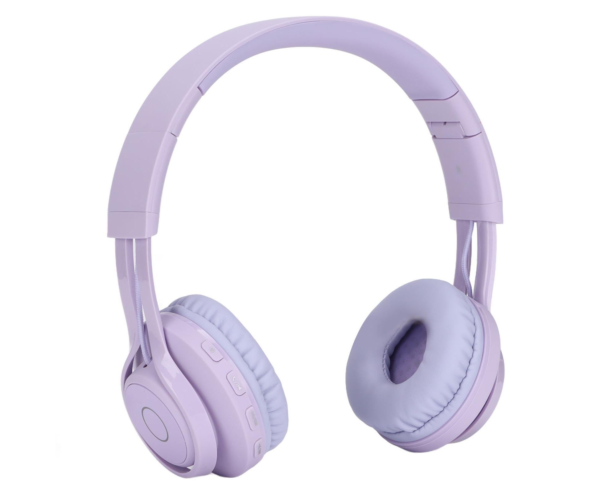 babies Bluetooth Headphones Foldable Ajustable RGB Colorful Light Headset with Mic for babies Study BT06C - Image 3