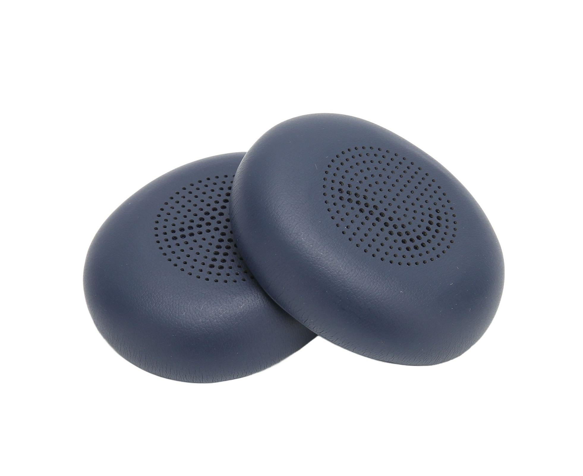 Headphone Earpads Professional Protein Leather Replacement Ear Pad Cushions for Jabra ELITE 45h Headphones Dark Blue - Image 4
