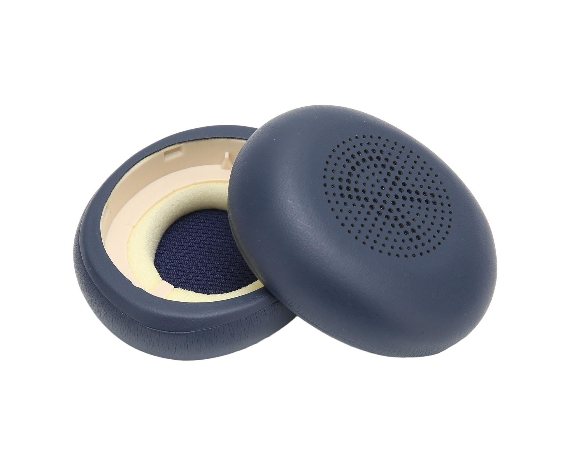 Headphone Earpads Professional Protein Leather Replacement Ear Pad Cushions for Jabra ELITE 45h Headphones Dark Blue - Image 7