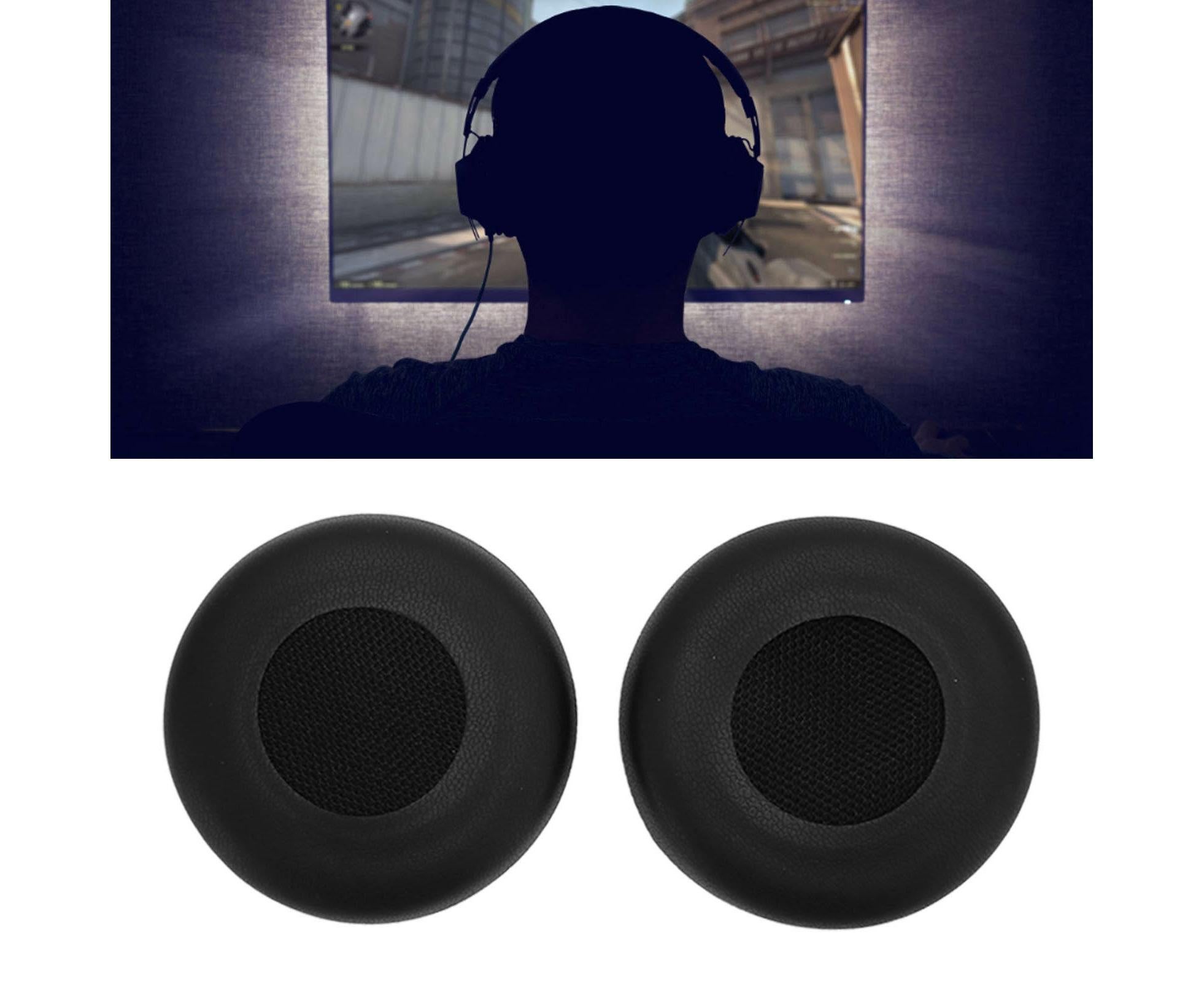 Replacement Earpads Professional Protein Leather Headphone Ear Cushions for Jabra Evolve 20 20se 30 30II 40 65 65+ - Image 2