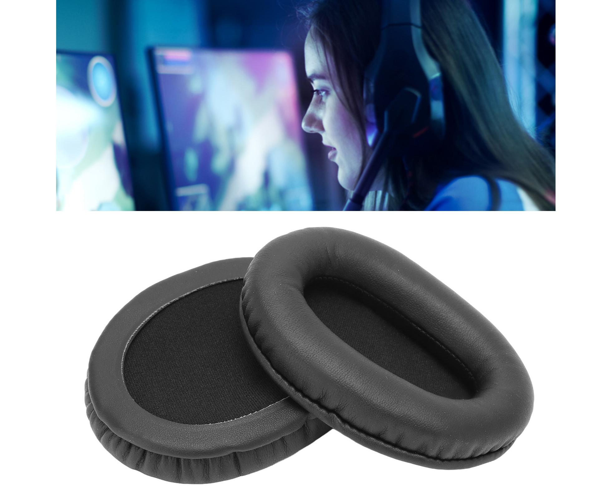 Headphone Ear Pads Soft Breathable Replacement Headset Cushions for Kingston HyperX Cloud Flight - Image 2