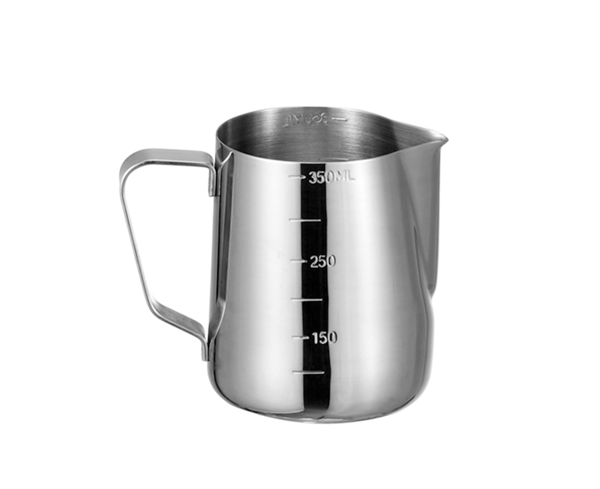 350/600/1000ML Stainless Steel DIY Coffee Jug Milk Frothing Craft Pitcher Cup-S - Image 1