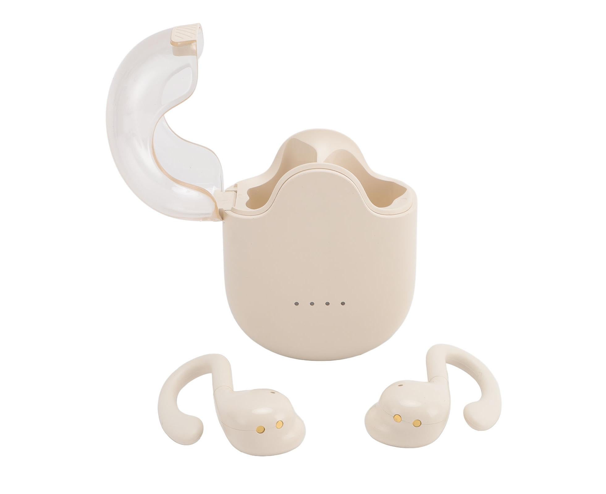 Language Translator Earbuds 144 Online Translation Languages Bluetooth 5.3 Device with APP for Android Music Playback Call White - Image 2