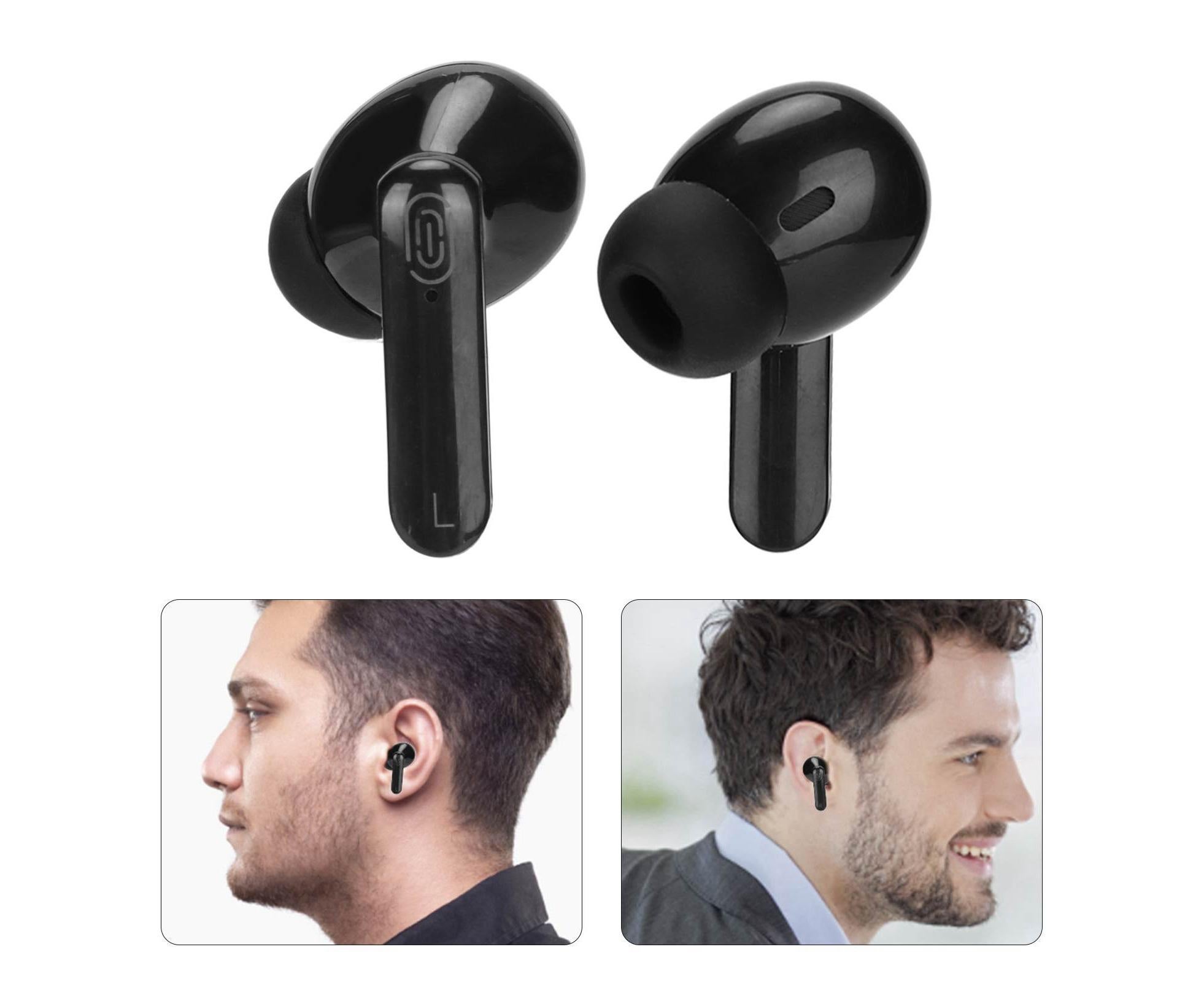 Language Translator Earbuds Multifunction 144 Languages Bluetooth Device for Travel Shopping Black - Image 6