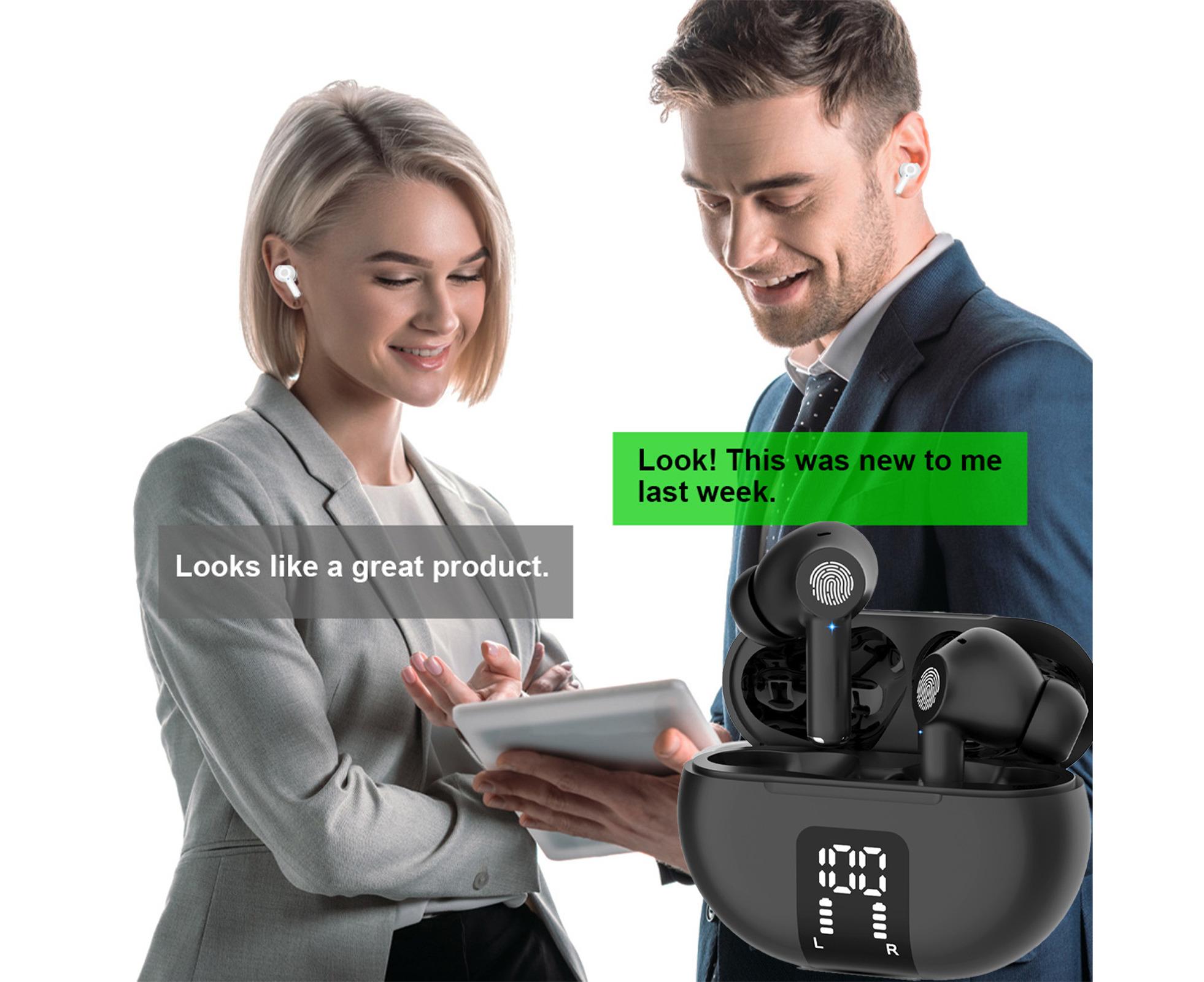 Translator Earbuds Real-Time Language Headphones with BT Connectivity Translation in Over 100 Languages Standby Time Approx Hours - Image 4