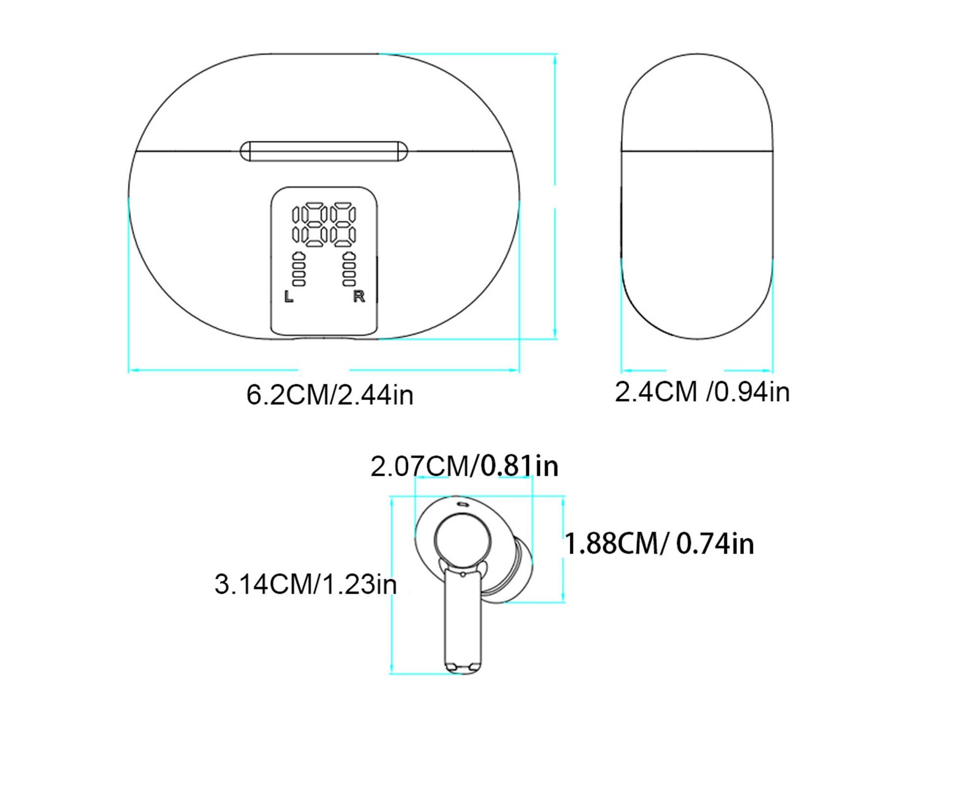 Translator Earbuds Real-Time Language Headphones with BT Connectivity Translation in Over 100 Languages Standby Time Approx Hours - Image 8