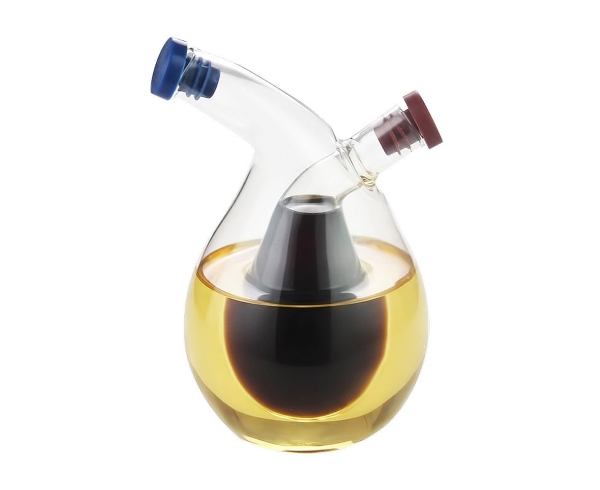 280ml Sauce Bottle Glass Seasoning Storage Bottle-Transparent - Image 2