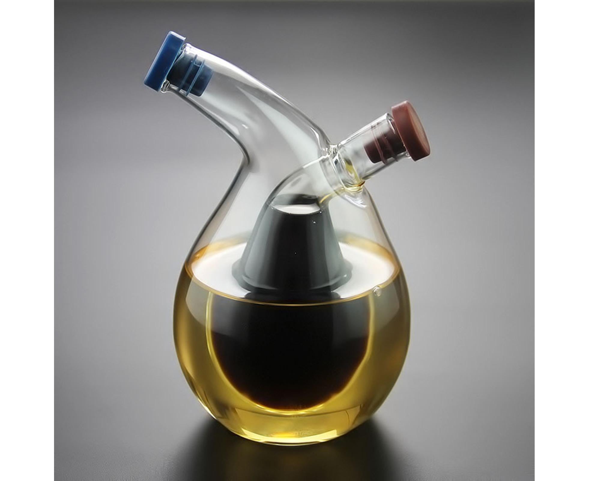 280ml Sauce Bottle Glass Seasoning Storage Bottle-Transparent - Image 4
