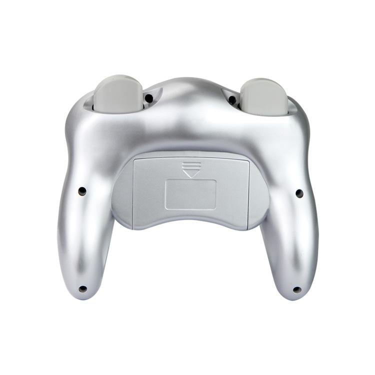 Wireless Game Controller for GC - 2.4Ghz Gamepad with Turbo & Vibration - Compatible with GC Console - Silver - Image 3