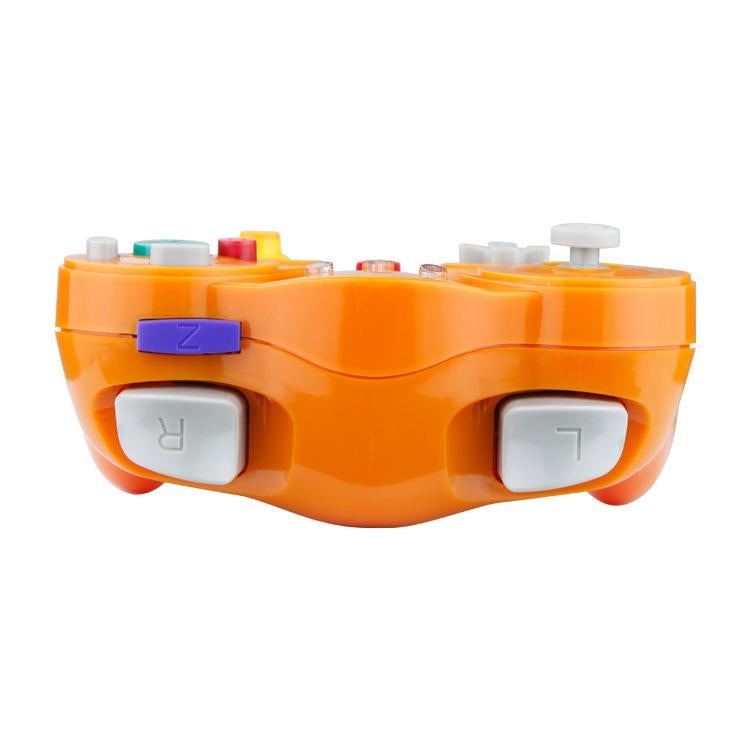 Wireless Game Controller for GC - 2.4Ghz Gamepad with Turbo & Vibration - Compatible with GC Console - Orange - Image 3