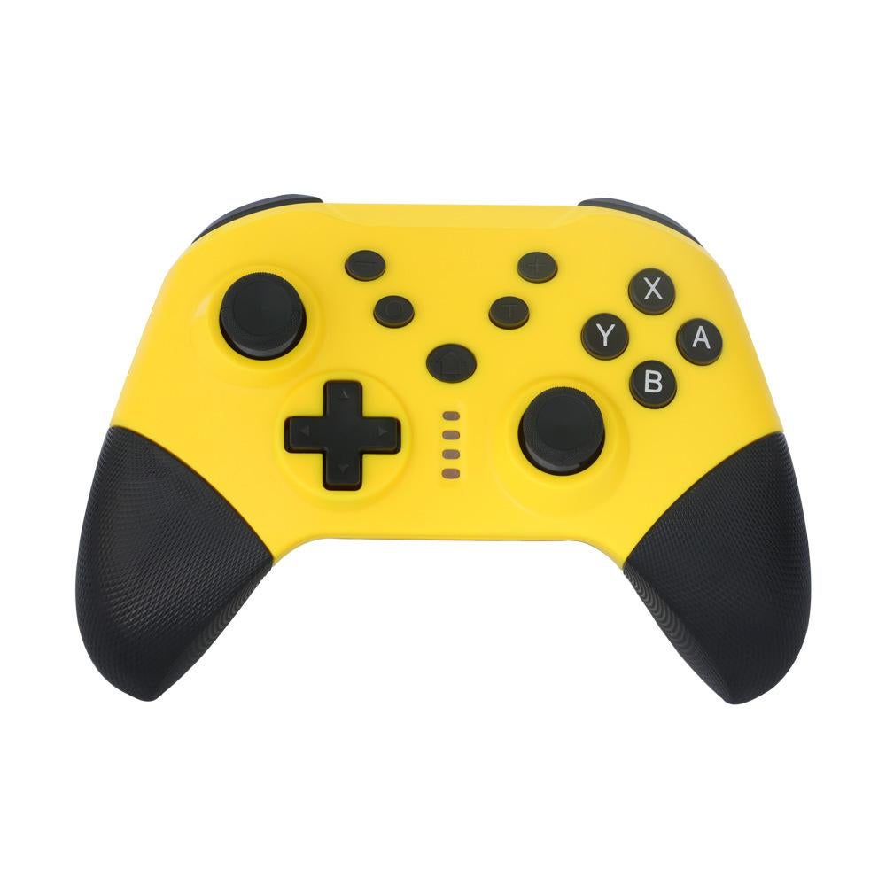 Wireless Game Controller for Switch,PC,Android & PS3 - Pro Gaming Gamepad with Bluetooth,Turbo & Vibration - Yellow Black - Image 1