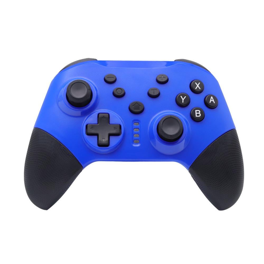 Wireless Game Controller for Switch,PC,Android & PS3 - Pro Gaming Gamepad with Bluetooth,Turbo & Vibration - Blue Black - Image 1