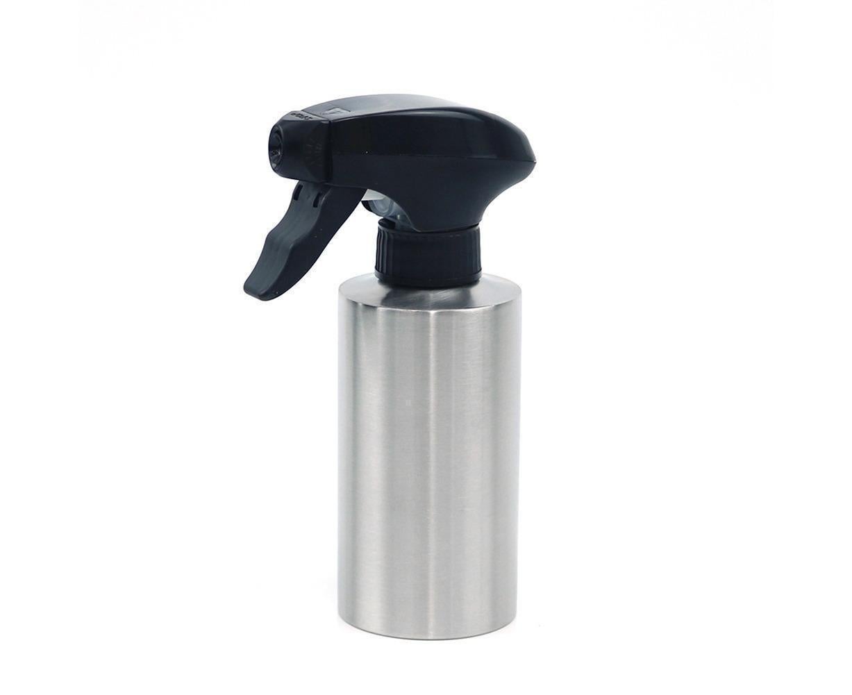 250/350ml Stainless Steel Oil Sprayer Dispenser Bottle Kitchen Cooking Tool-Silver 250ml - Image 1