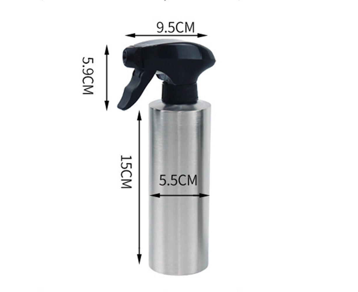 250/350ml Stainless Steel Oil Sprayer Dispenser Bottle Kitchen Cooking Tool-Silver 250ml - Image 8