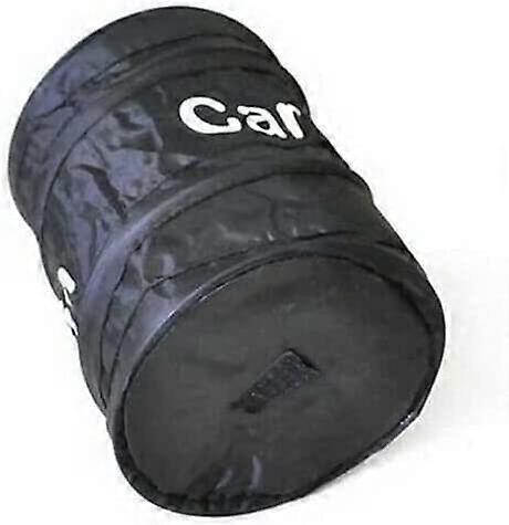 Black Portable Collapsible Car Bin | Trash Can| Bin| Car Bin | Car Accessories | Rubbish Bin | Car Gadgets | Storage Basket | Pop-up Leak Proof Trash - Image 3