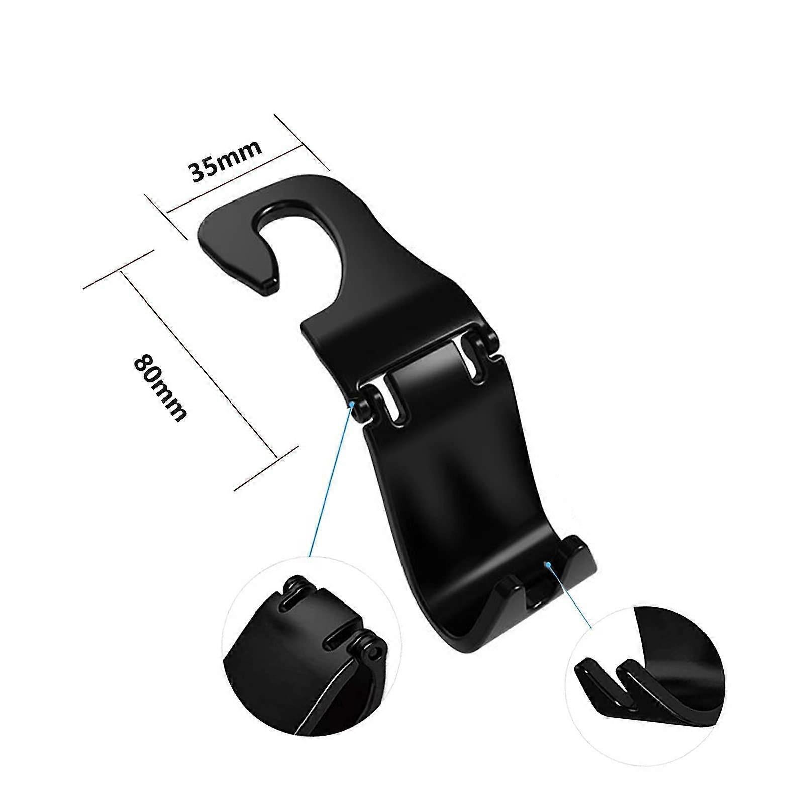 Car Accessories,Car Storage Hooks, Back Seat Auto Hooks Headrest Hanger, Universal Car Bag Handbag Organizer Hooks, Multifunctional Heavy Duty Storage - Image 2