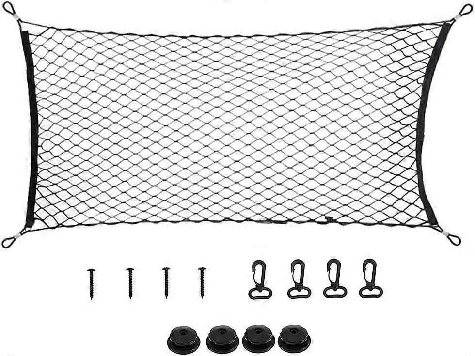 Universal Car Storage Net, Luggage Storage Net, Car Trunk Net, Car Accessories Net, babies  Luggage Net, For SUV Truck Black - Image 1