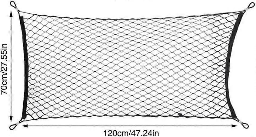 Universal Car Storage Net, Luggage Storage Net, Car Trunk Net, Car Accessories Net, babies  Luggage Net, For SUV Truck Black - Image 2