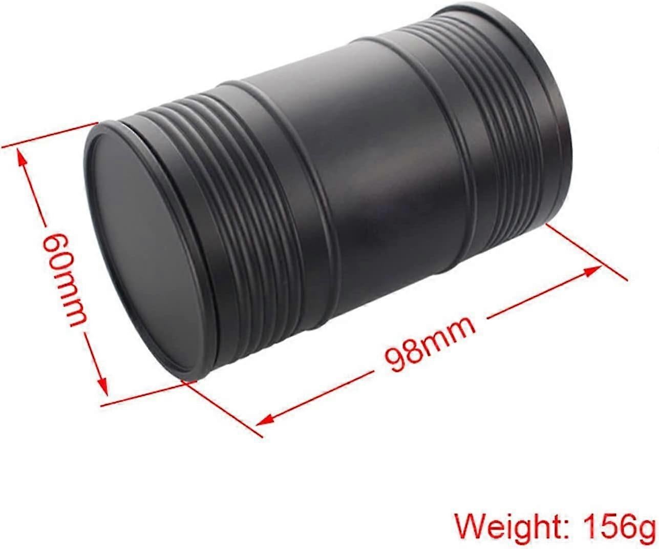 Interior accessories PRECISION WORK Car Ashtray Fit For Car Oil Barrel Metal Ash Tray In Car Ashtrays Cup Holder Fit For Auto Accessories Interior Dec - Image 5