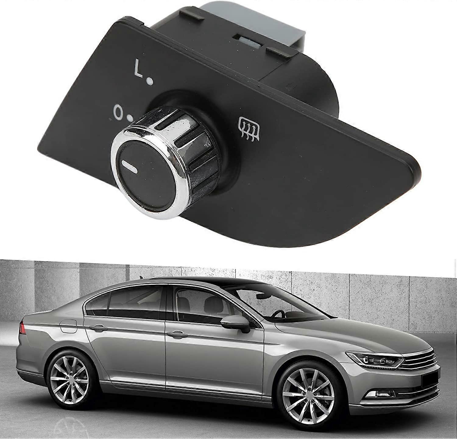 561959565C ABS Side Mirror Door Mirror Switch, Side Mirror Knob Adjust Control Knob Replacement Car Accessory - Image 3