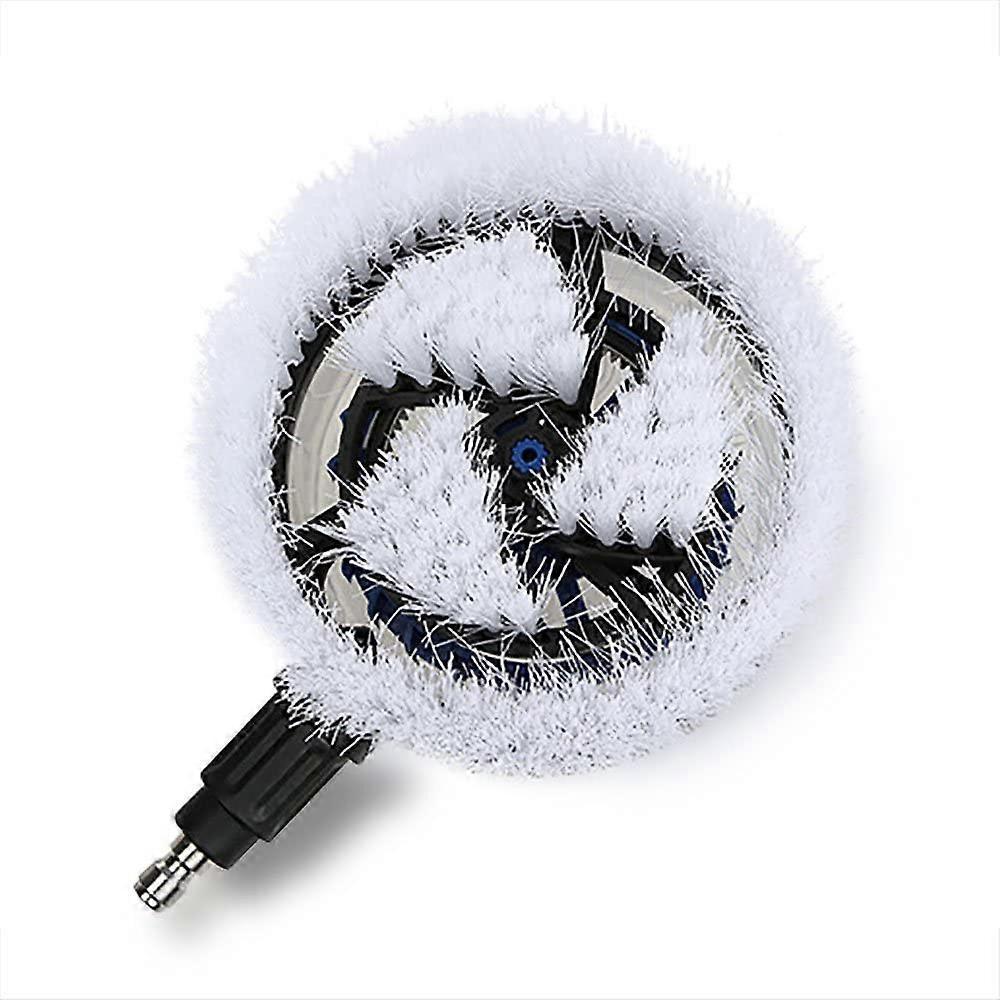 Rotating Wash Brush Pressure Washer Accessories Universal Quick Connector Cleaning Tool for Car Home Office Patio - Image 2