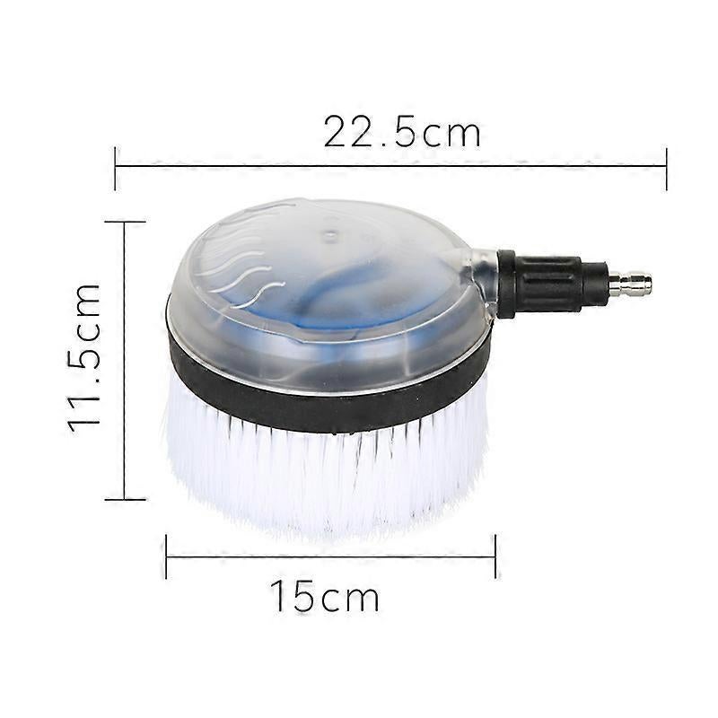 Rotating Wash Brush Pressure Washer Accessories Universal Quick Connector Cleaning Tool for Car Home Office Patio - Image 3