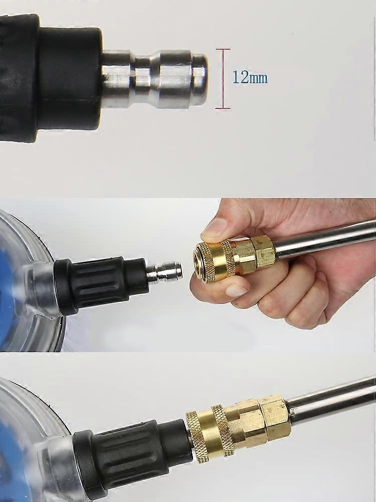 Rotating Wash Brush Pressure Washer Accessories Universal Quick Connector Cleaning Tool for Car Home Office Patio - Image 4
