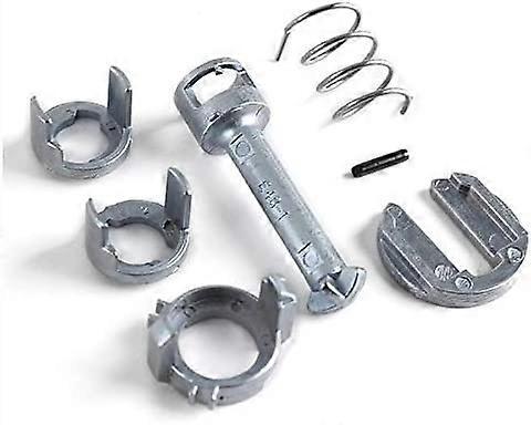1set Auto Car Front Left Right Door Lock Cylinder Repair Kit Replacement Parts For BMW E46 3 SERIES Car Accessories - Image 1