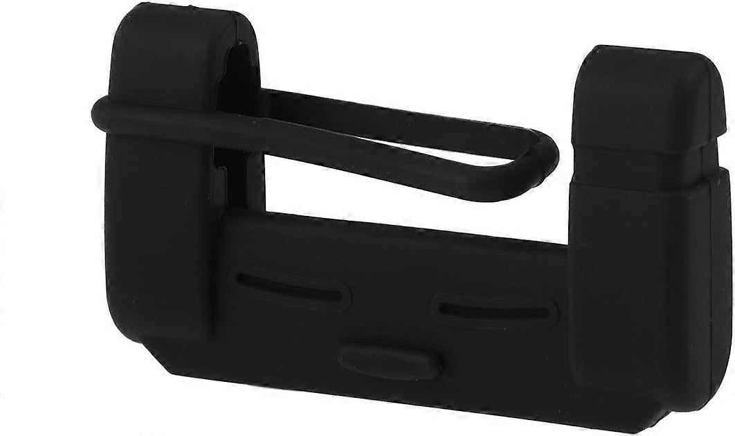 Vehicle chair Belt Buckle Silicone Case Clip Case security Belt Accessory (Black) - Image 1