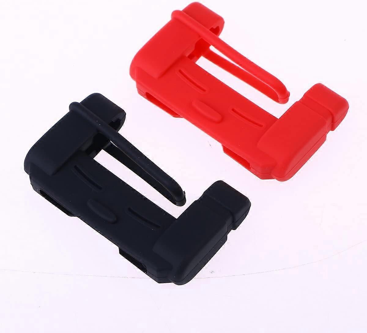 Vehicle chair Belt Buckle Silicone Case Clip Case security Belt Accessory (Black) - Image 5