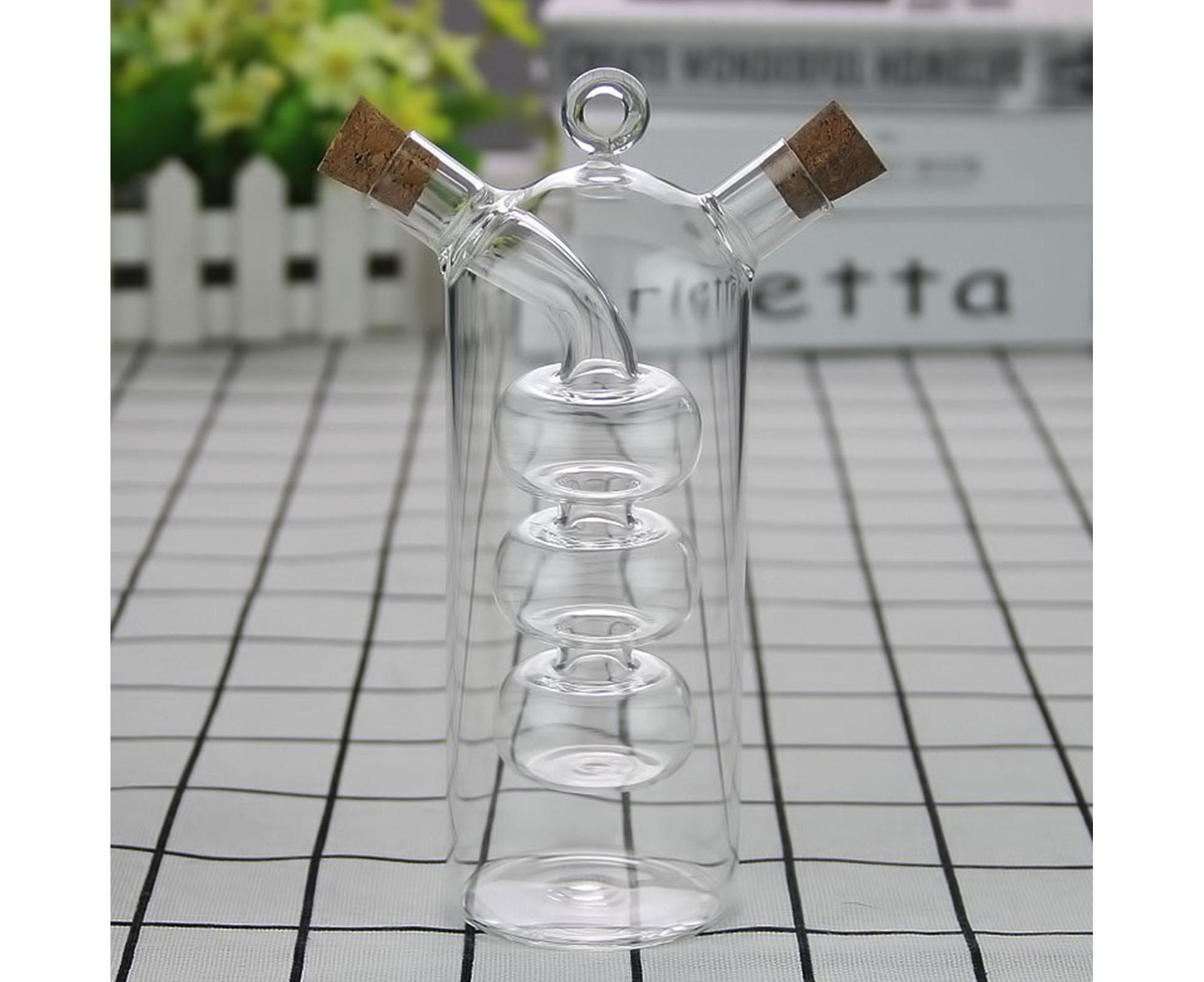 150ml Vinegar Dispenser Glass Bottle-Clear - Image 4