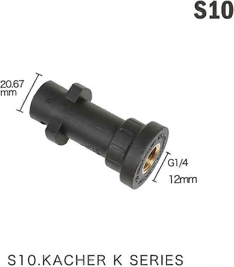 Snow Foam Lance Car Washer Soap Foamer Adjustable Foam Nozzle Sprayer, Thread Adaptor for High Pressure Wash Machine Accessories Car Spray Gun Connect - Image 2
