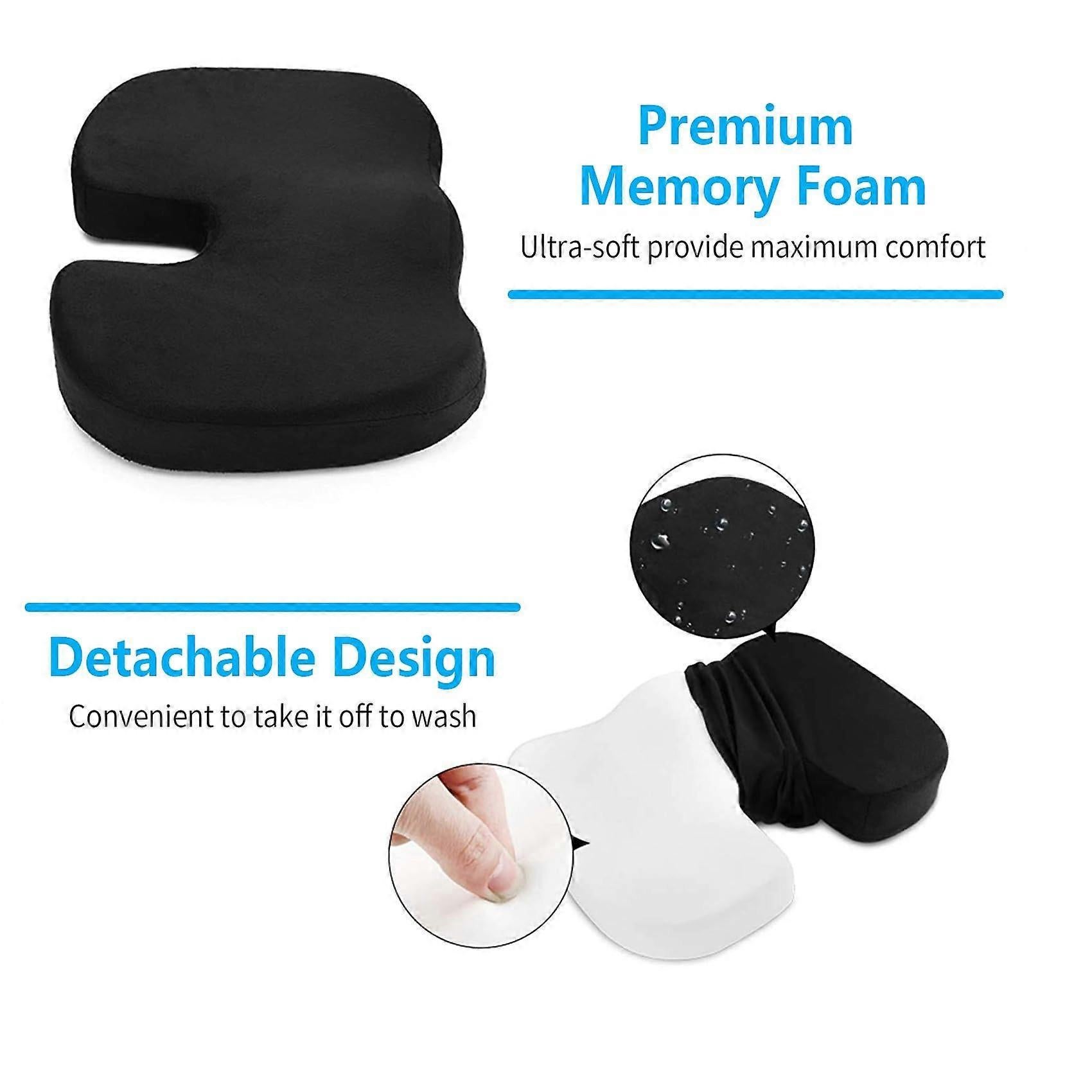 for the office chair: seat cushion for car U-shaped seat cushion, made of memory foam for office chair, Vehicle Seat cushion - Image 4