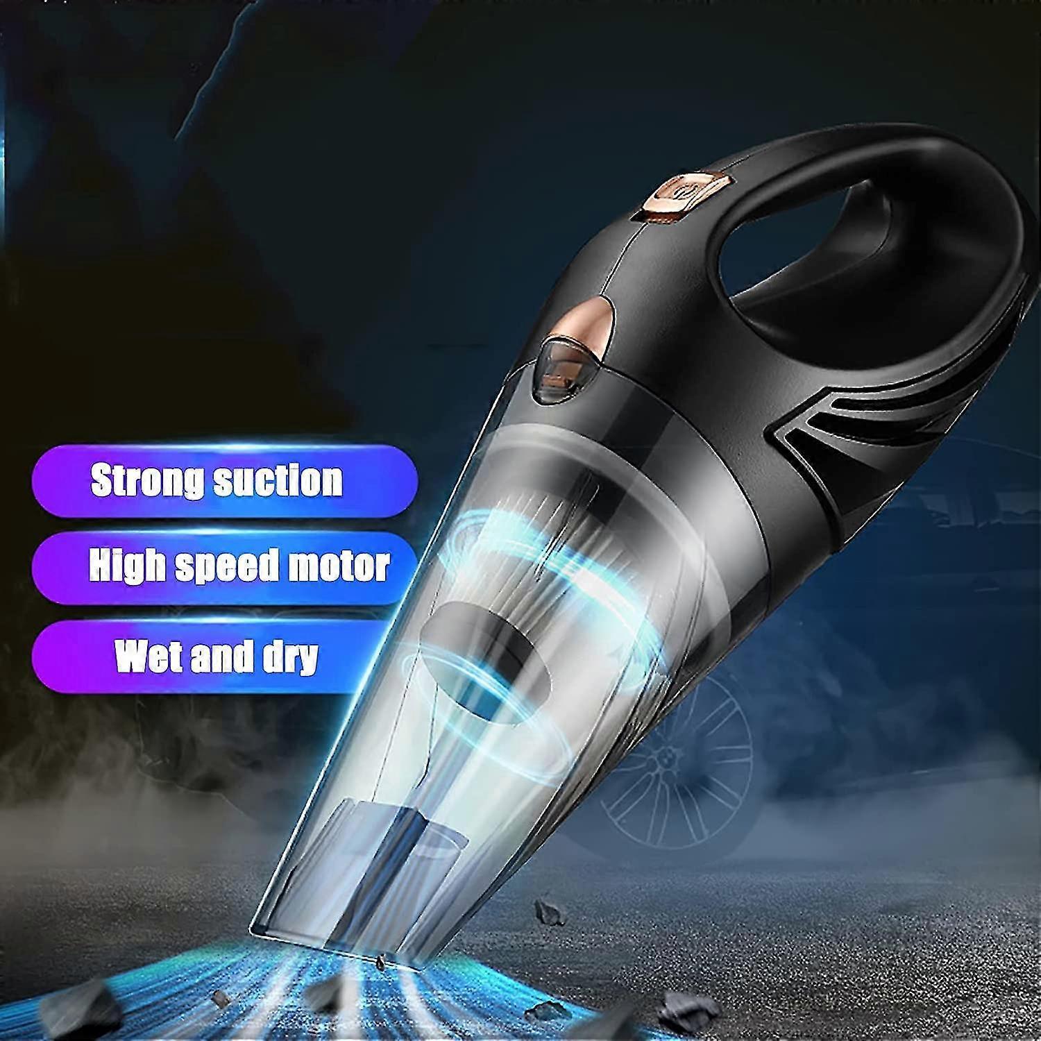 Car Vacuum Cleaner Portable Usb Handheld Vacuum For Home Car Dry Cleaning - Image 3