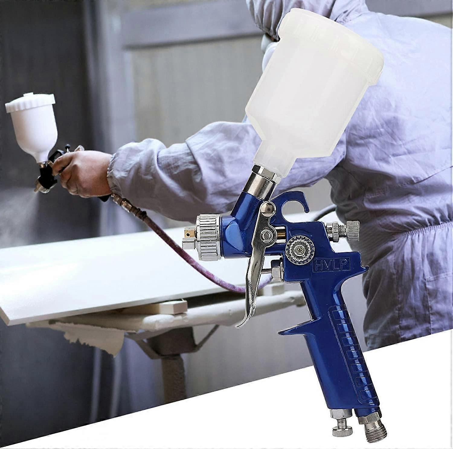 Multi-purpose Airbrush Set Car Spray Gun Oil Painting Pneumatic Gravity Airbrush European Type Connector(1.0mm) - Image 2