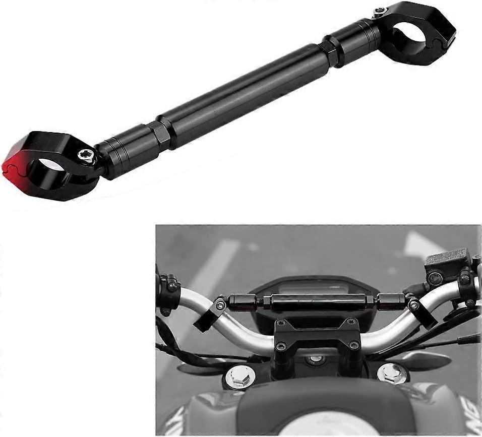 1Pcs Motorcycle Balance Bar Motorcycle Handlebar Big Car Modified Aluminum Alloy Motorcycle Balance Handlebar Cross Bar Motorcycle Accessories (Black) - Image 5