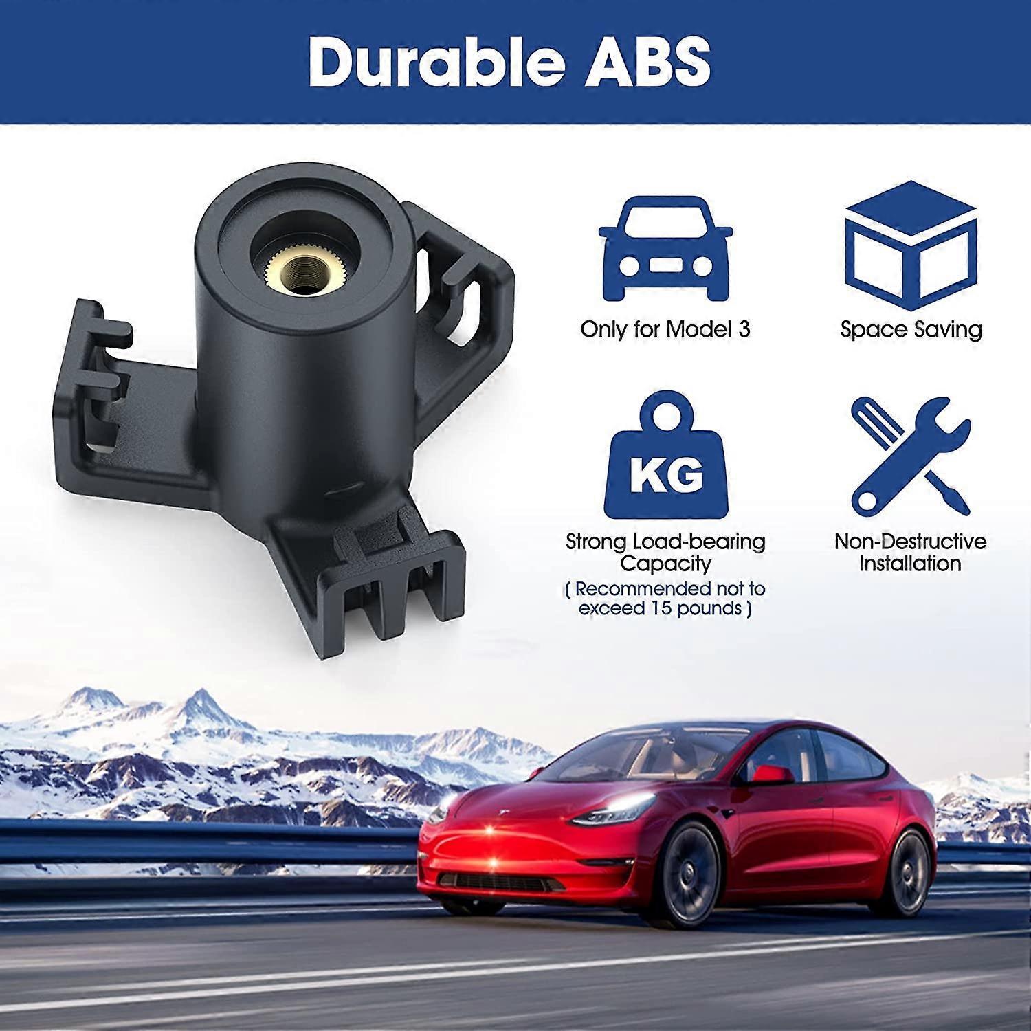 Piece ABS Trunk Hook for Tesla  Car Interior Modification Accessories Durable Trunk Organizer Behind - Grocery Bag Hanging Hooks (Model 3) - Image 2