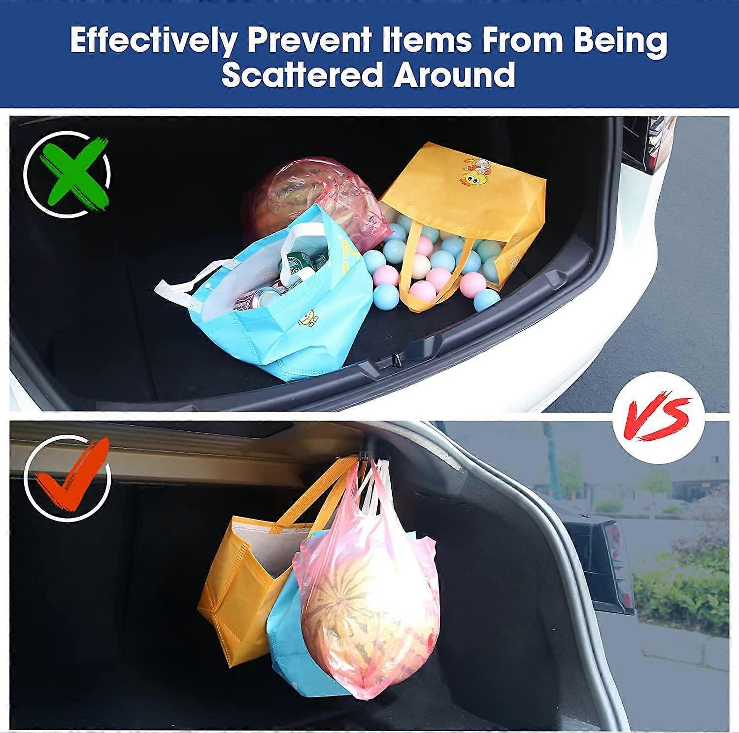 Piece ABS Trunk Hook for Tesla  Car Interior Modification Accessories Durable Trunk Organizer Behind - Grocery Bag Hanging Hooks (Model 3) - Image 3