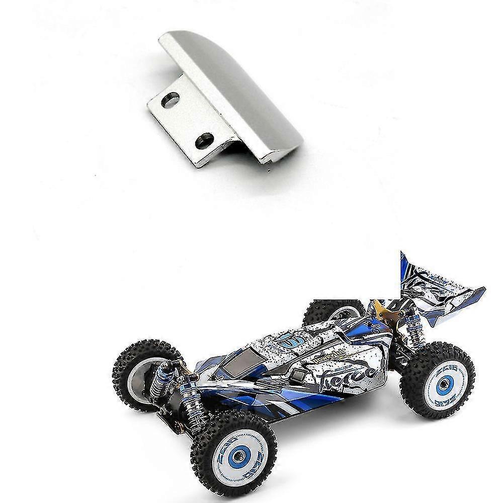 Metal Front Bumper Compatible With Wltoys 144001 124017 124019 Rc Car ,silver - Image 5