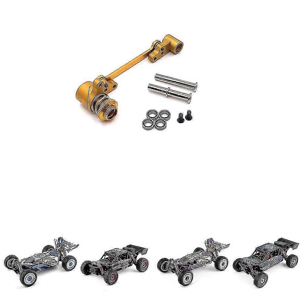 Metal Steering Bellcrank Servo Saver Compatible With Wltoys 144001 Rc Car,3 - Image 5