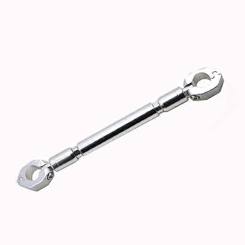 1 Piece Motorcycle Balance Bar Motorcycle Handlebar Big Car Modified Aluminum Alloy Motorcycle Balance Handlebar Cross Bar Motorcycle Accessories (Sil - Image 1
