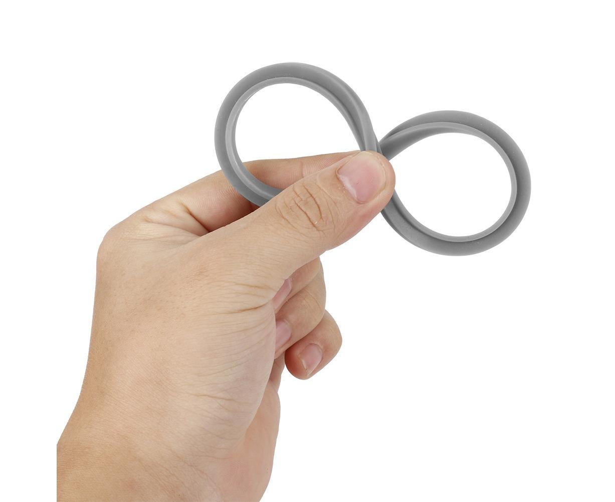 New Replacement Gaskets for Juicer, 2 White Rubber Rings, Flexible Home Use - Image 3
